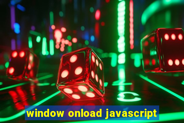 window onload javascript